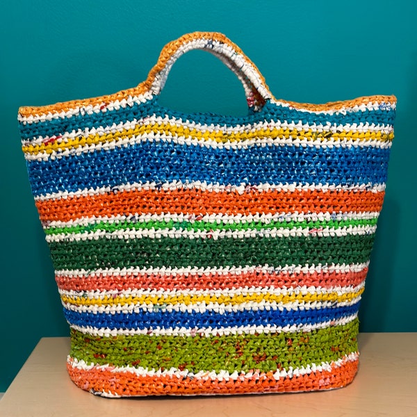 Plarn Bag - Etsy