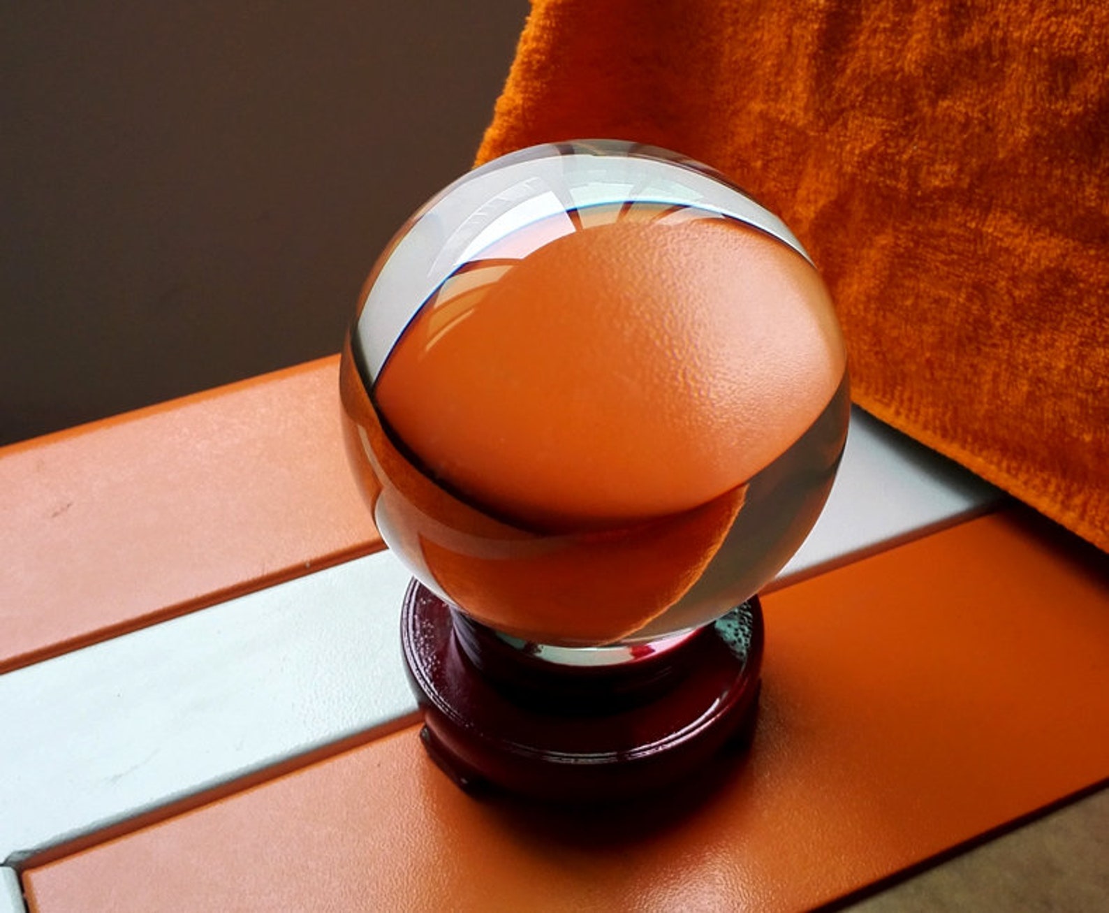 Clear Crystal Ball 4 Sizes Etsy