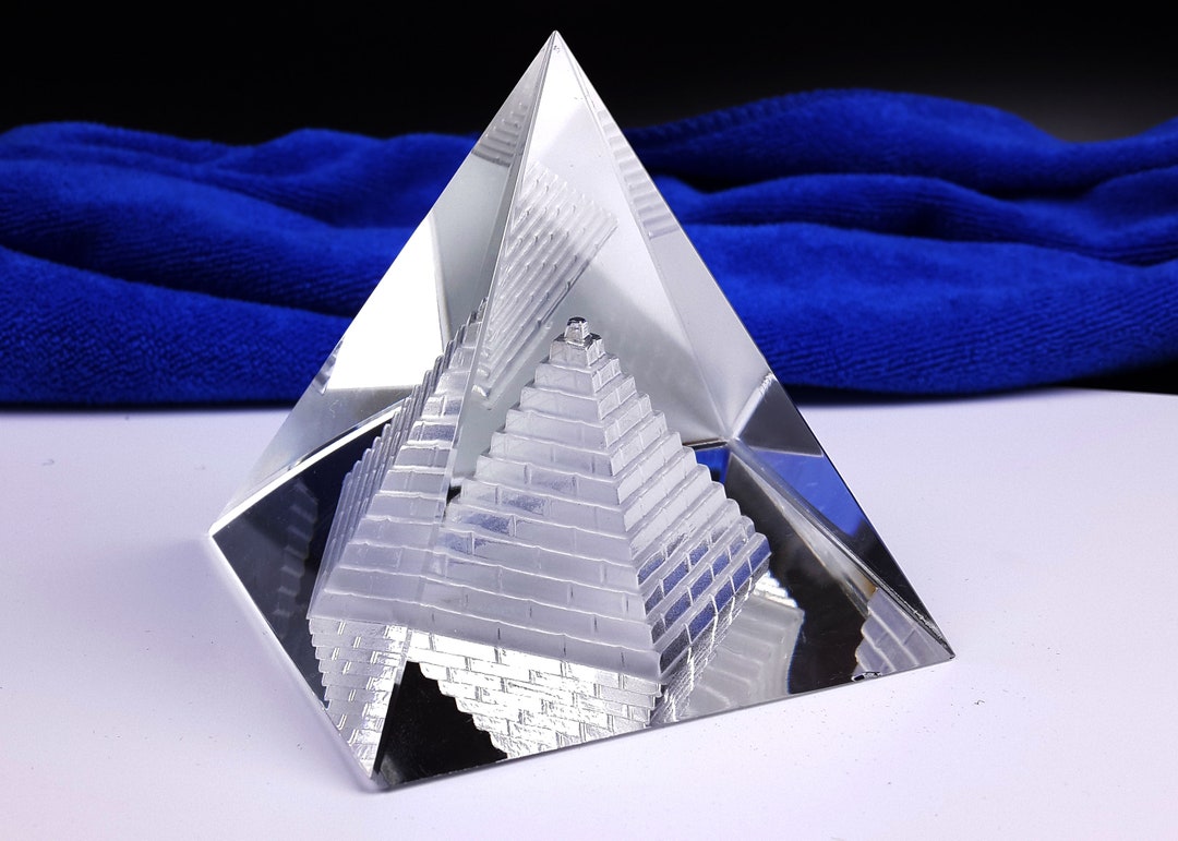 Crystal Pyramid Etsy