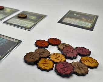 MTG +1/+1 Counters - For Magic The Gathering - Jetons en bois dur