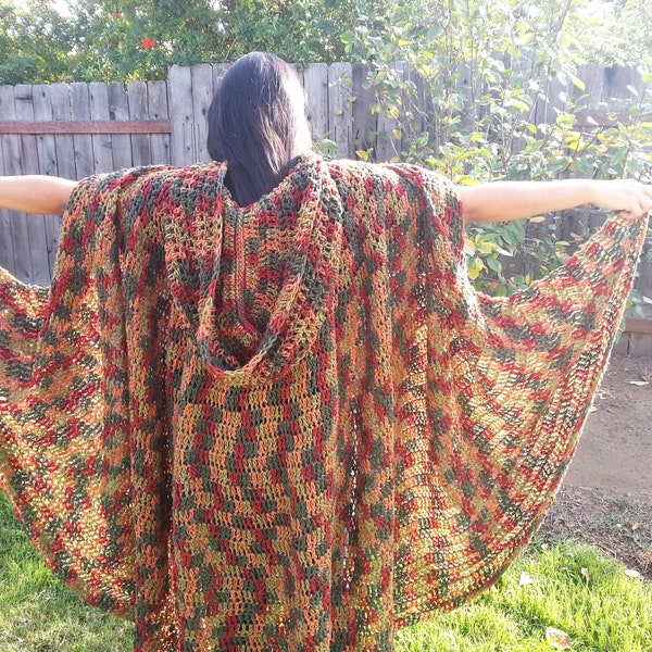 Crochet Fairy Tale Renaissance Cloak Pattern