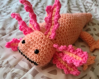 Patrón de crochet para ajolote