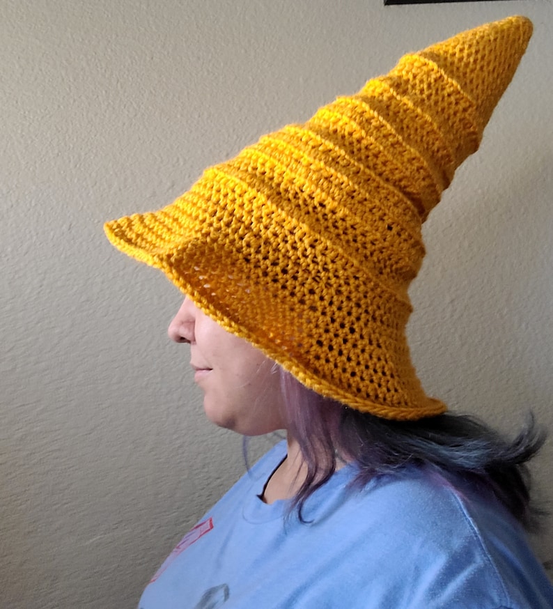Wizard Crochet Hat Pattern Etsy