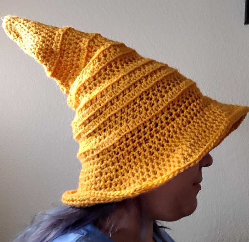 Wizard Crochet Hat Pattern Etsy