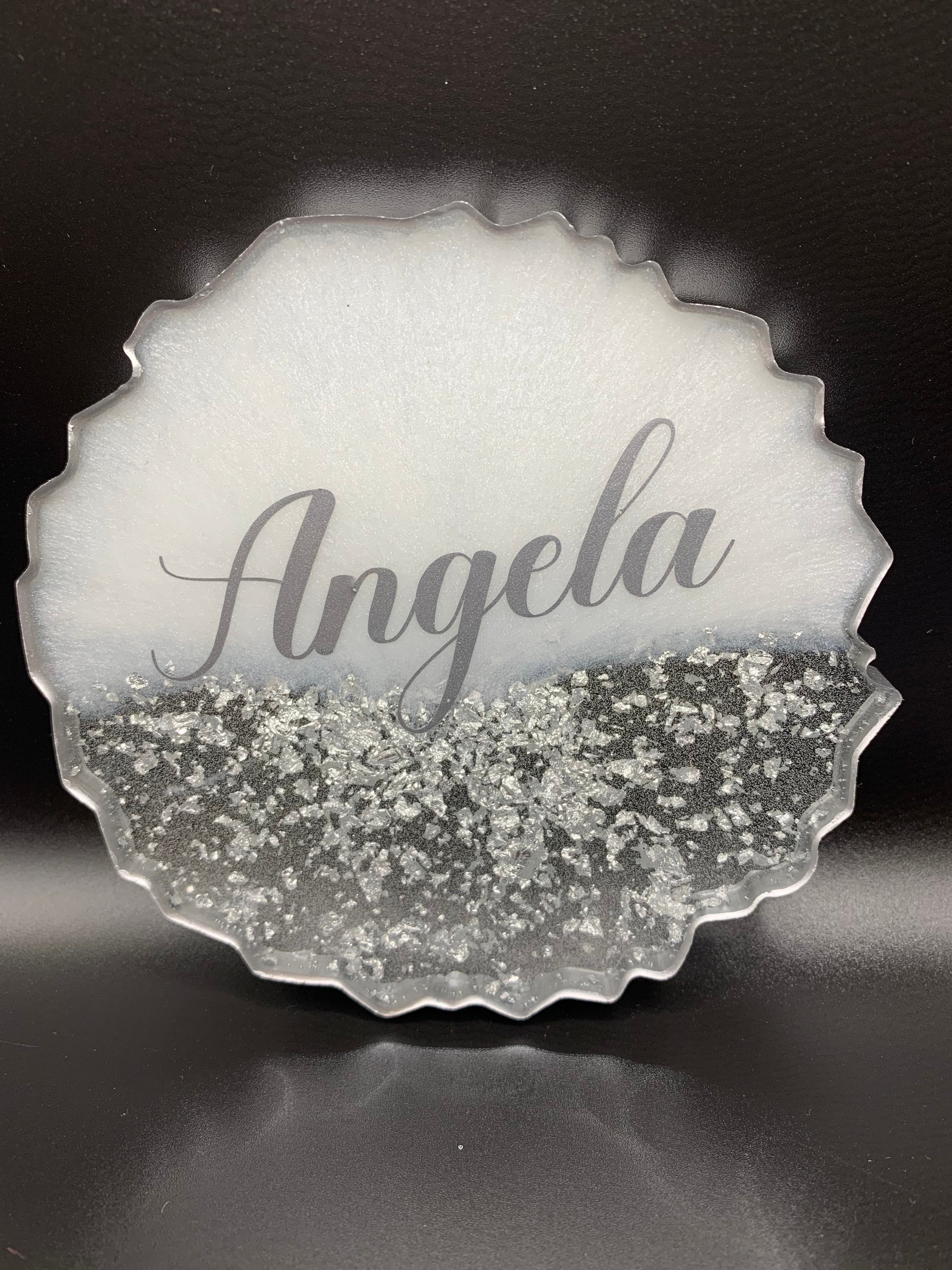 Resin Leaf Coasters