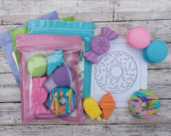 Set de regalo de crayones Sweet Treat: Crayones para fiestas