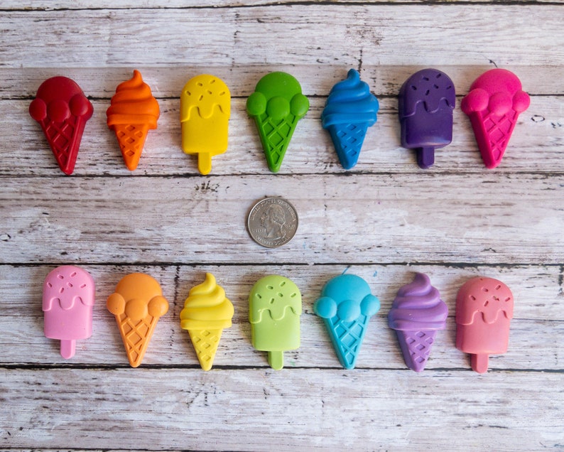 Ice Cream Crayons Gift Set & Party Favors bild 2