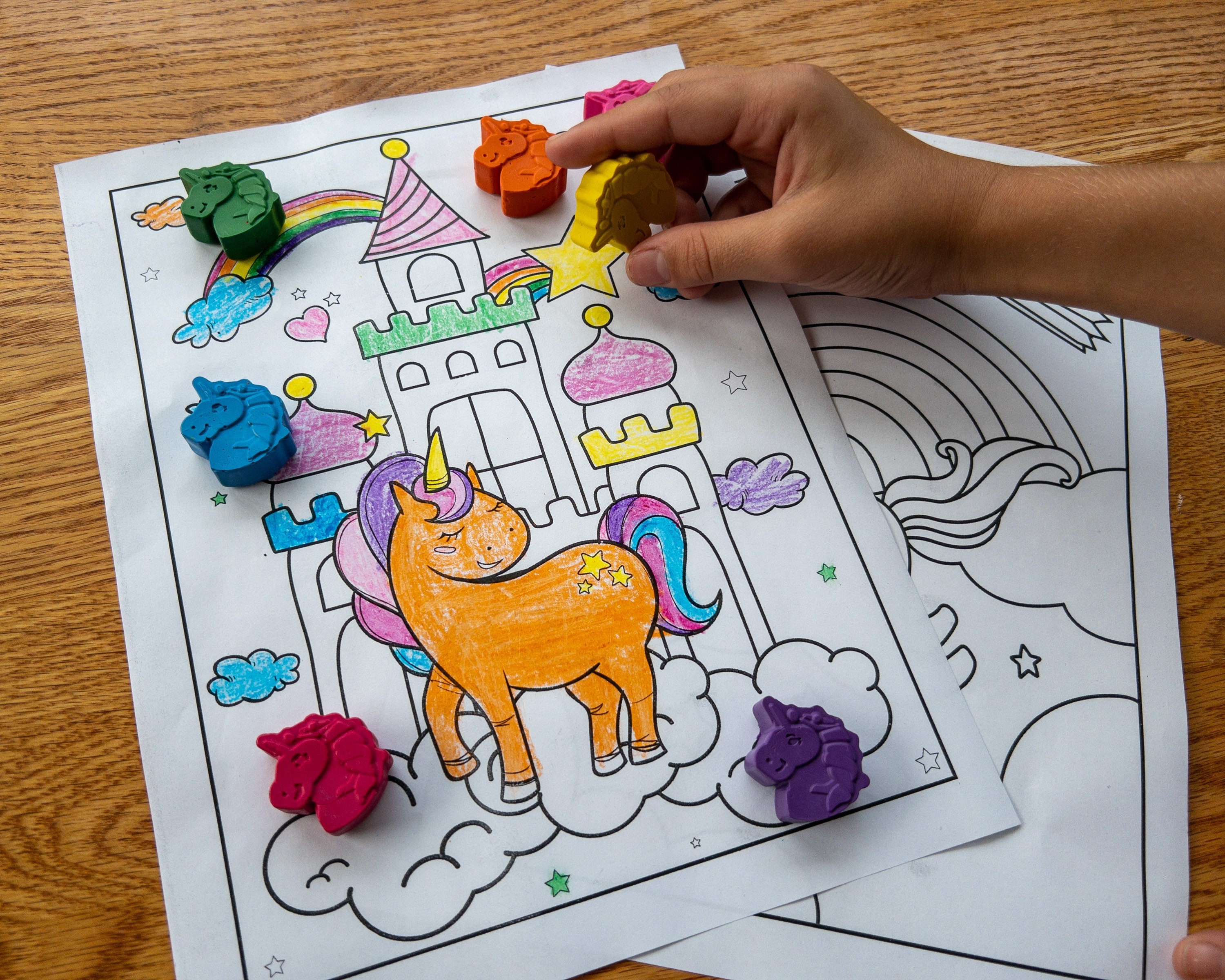 Kid Made Modern Unicorn Crayon - Large main image 1