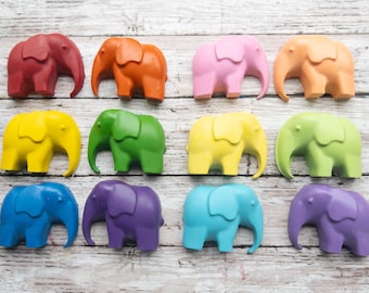 Crayones de elefante: regalos no tóxicos para fiestas infantiles
