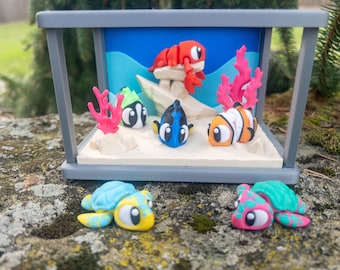Juguete de acuario para peces