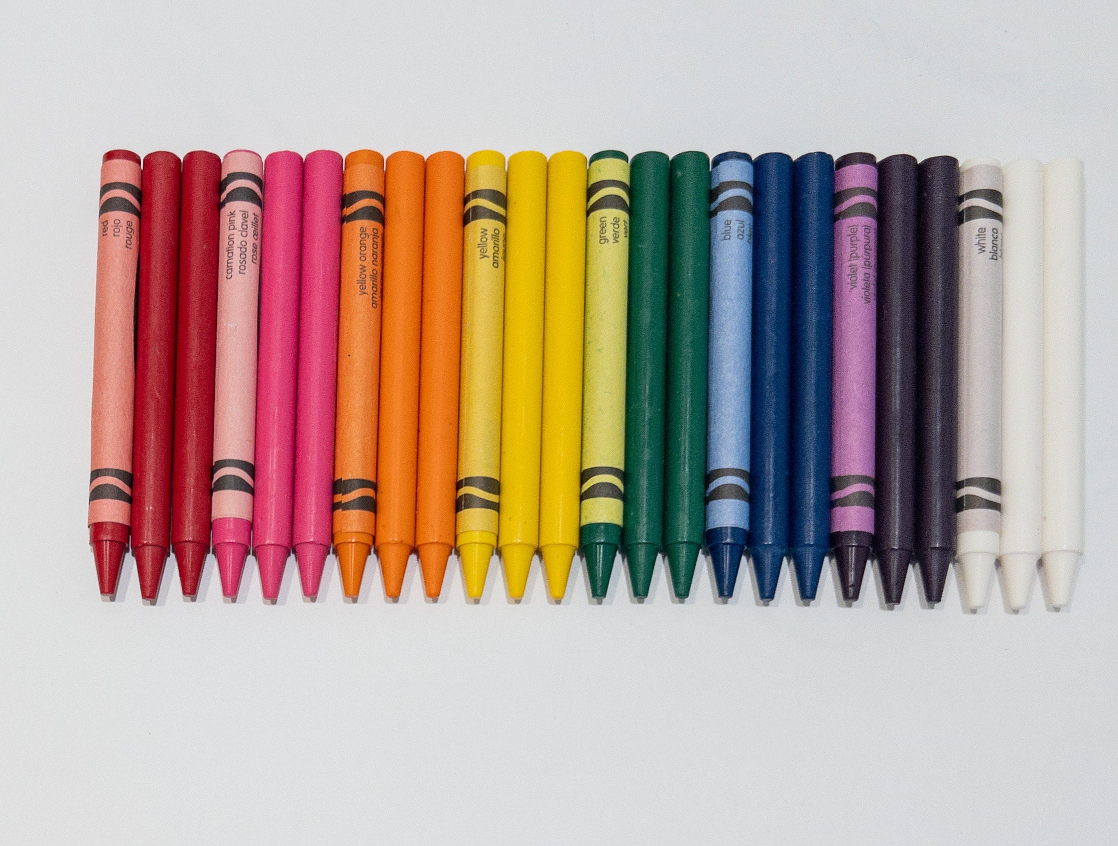 Bulk Crayons (6 Colors, Loose) for Schools, Classrooms