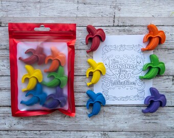 Crayones de plátano: Recuerdos para fiestas, Regalo para niños