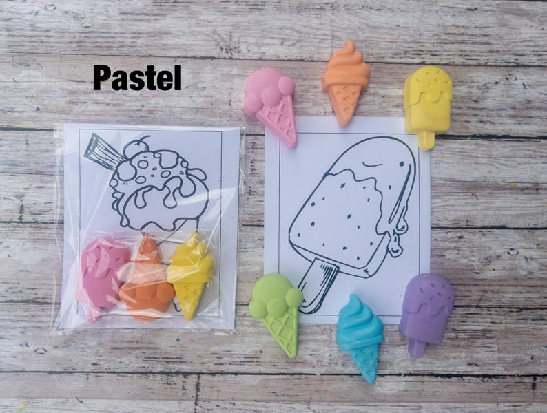 Ice Cream Crayons Gift Set & Party Favors bild 7