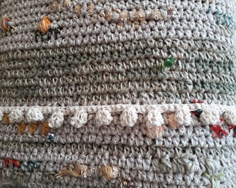 Borsa in cotone ad uncinetto Fatta a mano in Italia Italia