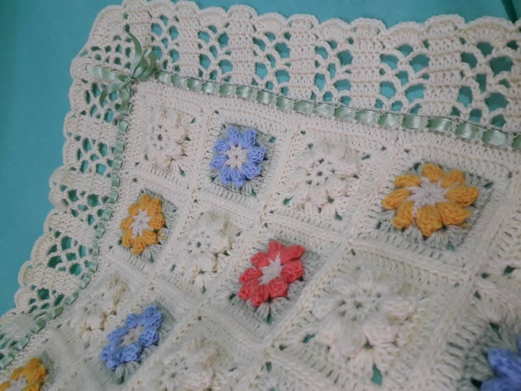 Copertina In Lana Per Neonato - Gift - Ricamo E Cucito - Foto 8