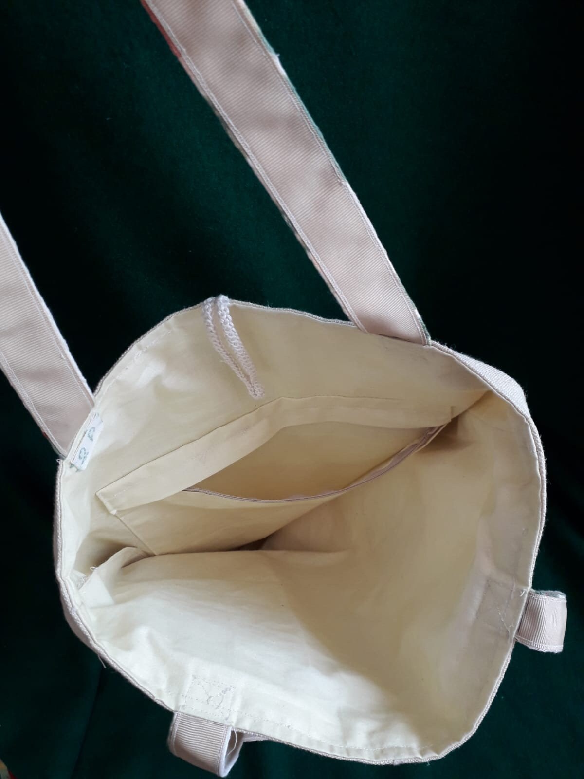 Boho Shoulder Bag in Vintage Linen Handmade in Italy | Etsy