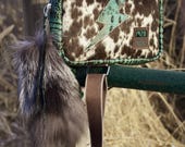 Handmade Leather Bum Bag / Crossbody – Genuine Hair-On Cowhide