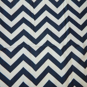 3 Duck Cloth Canvas Navy Chevron Remanentes de tela 44 pulgadas de ancho, 22 y 23.5 y 24 pulgadas de largo para fundas de asientos, bolsos, carteras y bolsos