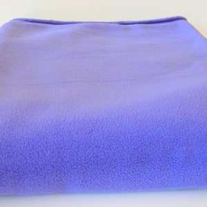 Blizzard Fleece Purple Solid 2 Yards 23 inches Long and 60 Inches Wide Fabric Remnant, Great to make an Adult Size Blanket