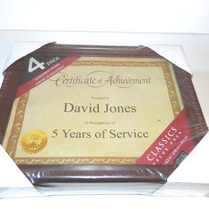 Photo Frames, Document Display, Embroidery Holders (2 Packs of 4)