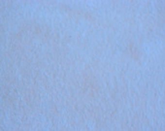Retazo de tela polar antipilling azul claro (39x28 pulgadas)