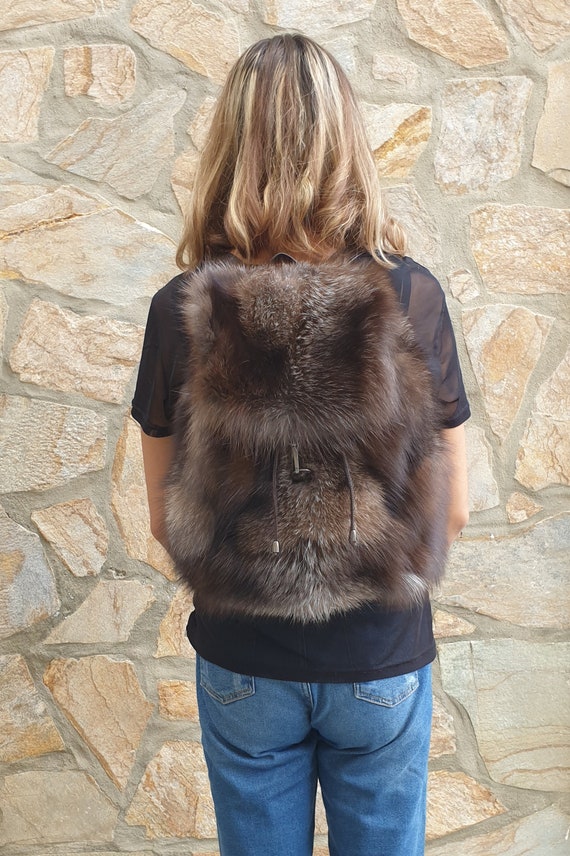 Fox Fur Backpack Limited Edition Fox Fur Rucksack main image 3