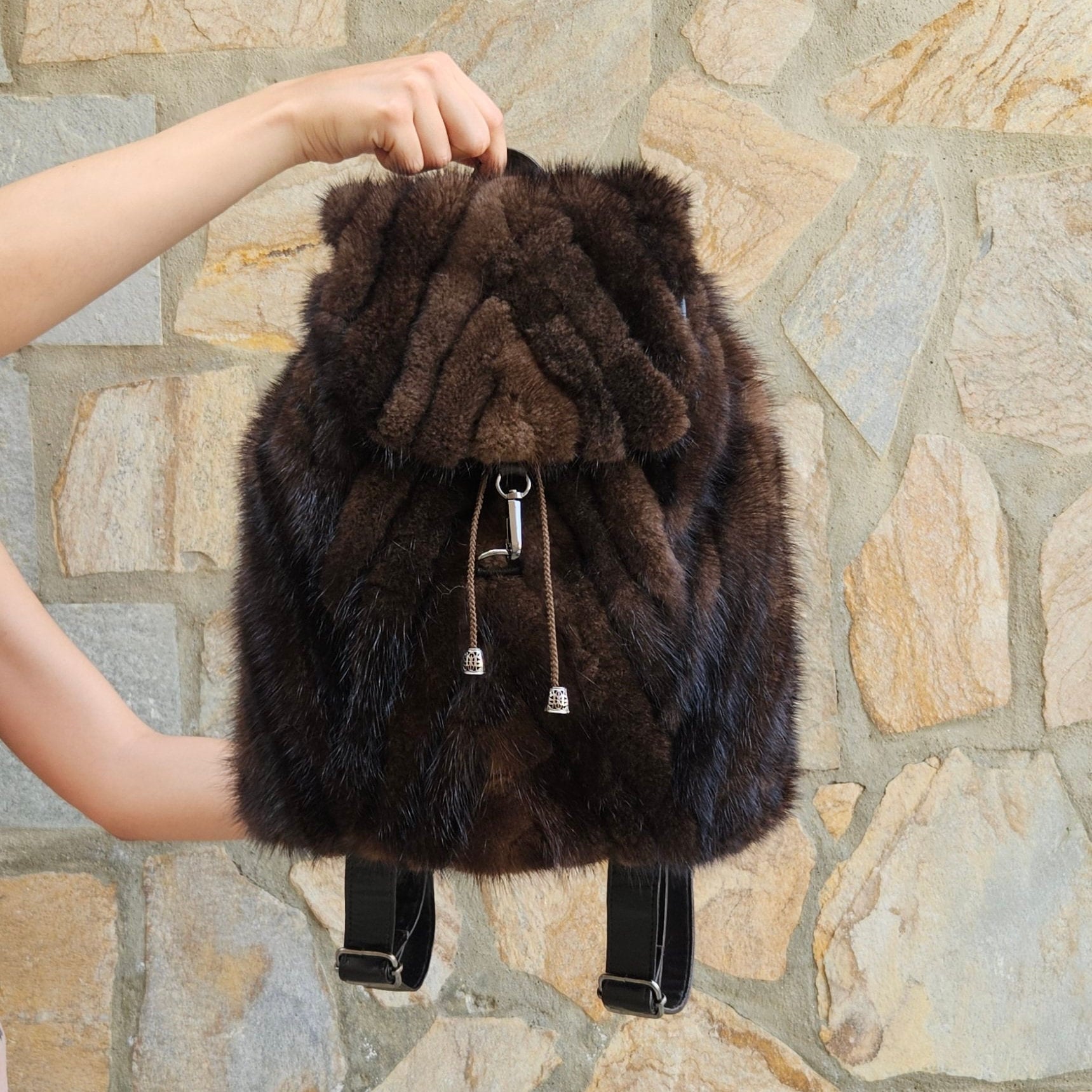 Fluffy Backpack Etsy Ireland