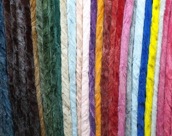 Platos de visón, piel auténtica, muchos colores de visón.