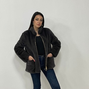 Handmade Mink Fur Jacket - Made in Greece