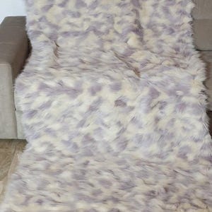 Fur blanket, fox fur blanket,fur throw, fox fur throw