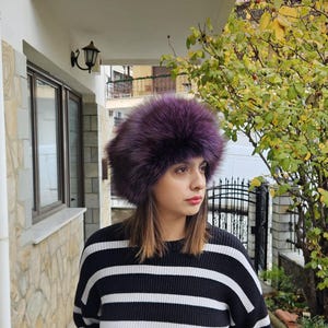 Fur hat,fox fur hat,real fur hat