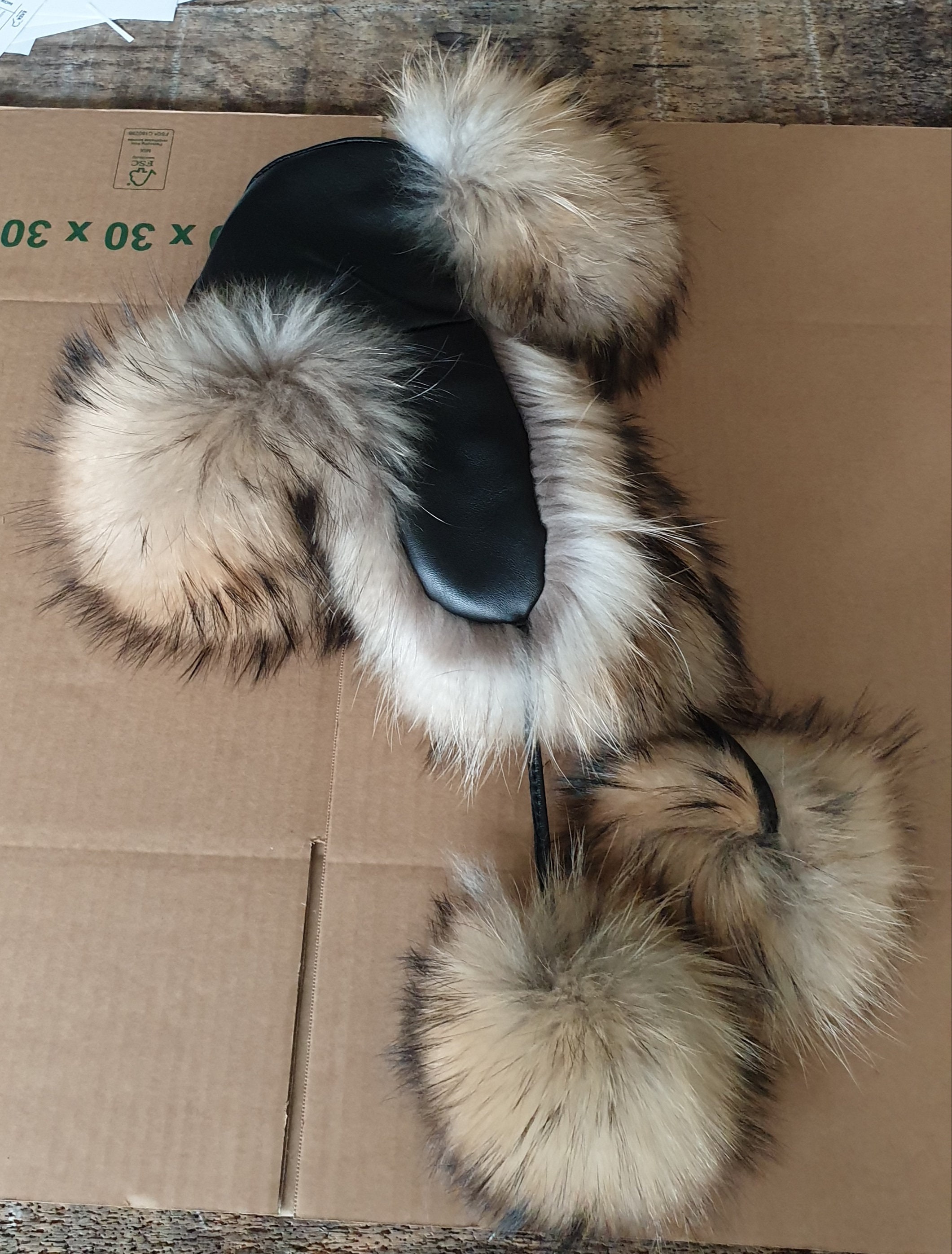 Fur Hat,unisex Fin Raccoon Fur Hat,real Fur Hat - Etsy