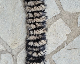 Fur stripes,fur trims,fin raccoon fur strips