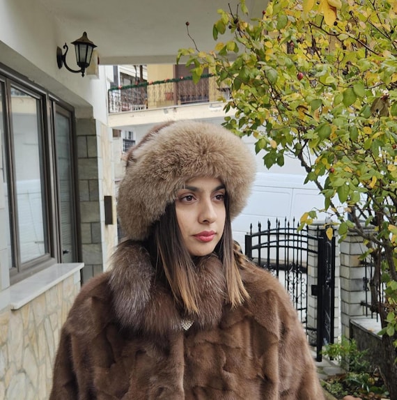 Fur Hat,real Fur Hat,mink-fox Fur Hat - Etsy Fur Hat,real Fur Hat,mink-fox Fur Hat - Etsy