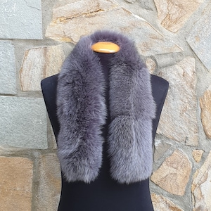 Fur trim for hood,fox fur trim, fur scarf,trim for hood, fur collar