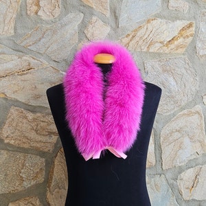 Fur collar,fox fur collar,real fur collar image 1