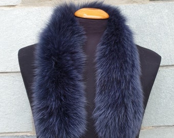 Fur trim for hood,fox fur trim, fur scarf, trim for hood, fur collar