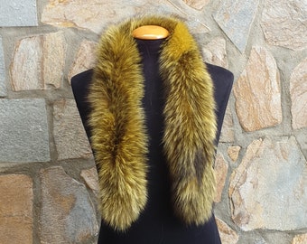 Fur Scarf,fox Scarf,real Fox Fur - Etsy
