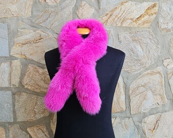 misha&puff■Tobogan scarf■Fuchsia Misha and Puff Fuchsia Toboggan Scarf – Ladida