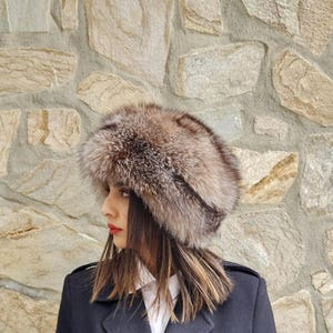 Fur hat,fox fur hat,real fur hat