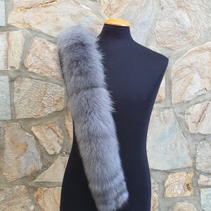 Fur trim,fur scarf, trim for hood,fur collar,fox fur for hood