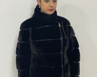 Fur jacket,mink fur jacket,luxury mink