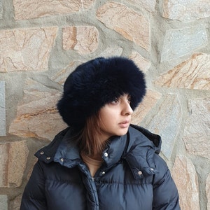 Fur hat,real fur hat,mink-fox fur hat