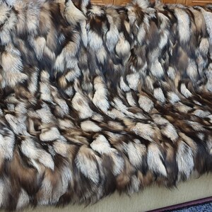 Fur blanket,fox fur blanket,fur throw