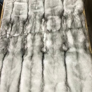 Fur blanket,fox fur blanket, luxury pelts blanket
