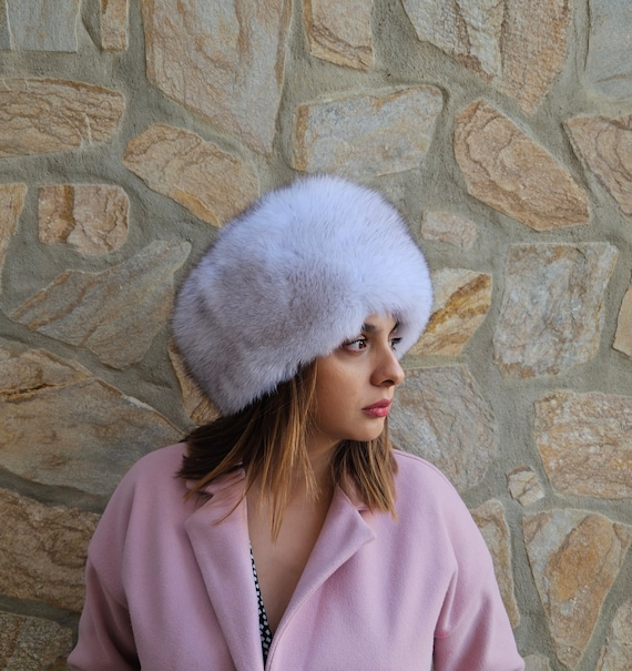 Fur Hat,fox Fur Hat,real Fur Hat - Etsy