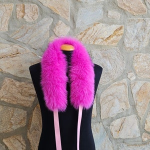 Fur collar,fox fur collar,real fur collar image 4