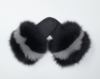 Fur Slides, fur slippers,fluffy slides,fur shoes,fur slides for women