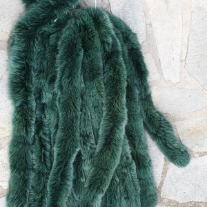 Fur strip,fox fur trim,real fur strip