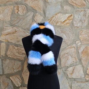 Fur scarf,fox scarf,real fox fur